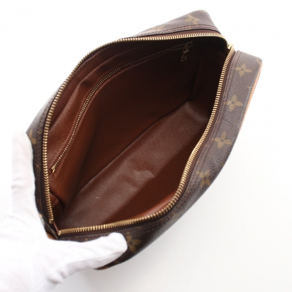 Louis Vuitton Trocadero 27 Monogram Shoulder Bag Leather Brown - Picture 2 of 7